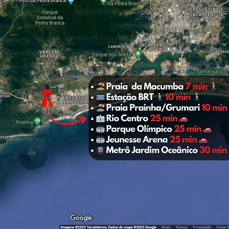 Confortavel 3Qts Vaga 5 Min Praia Do Recreio - - Ao Lado Do Rock In Rio 里约热内卢 Exterior photo