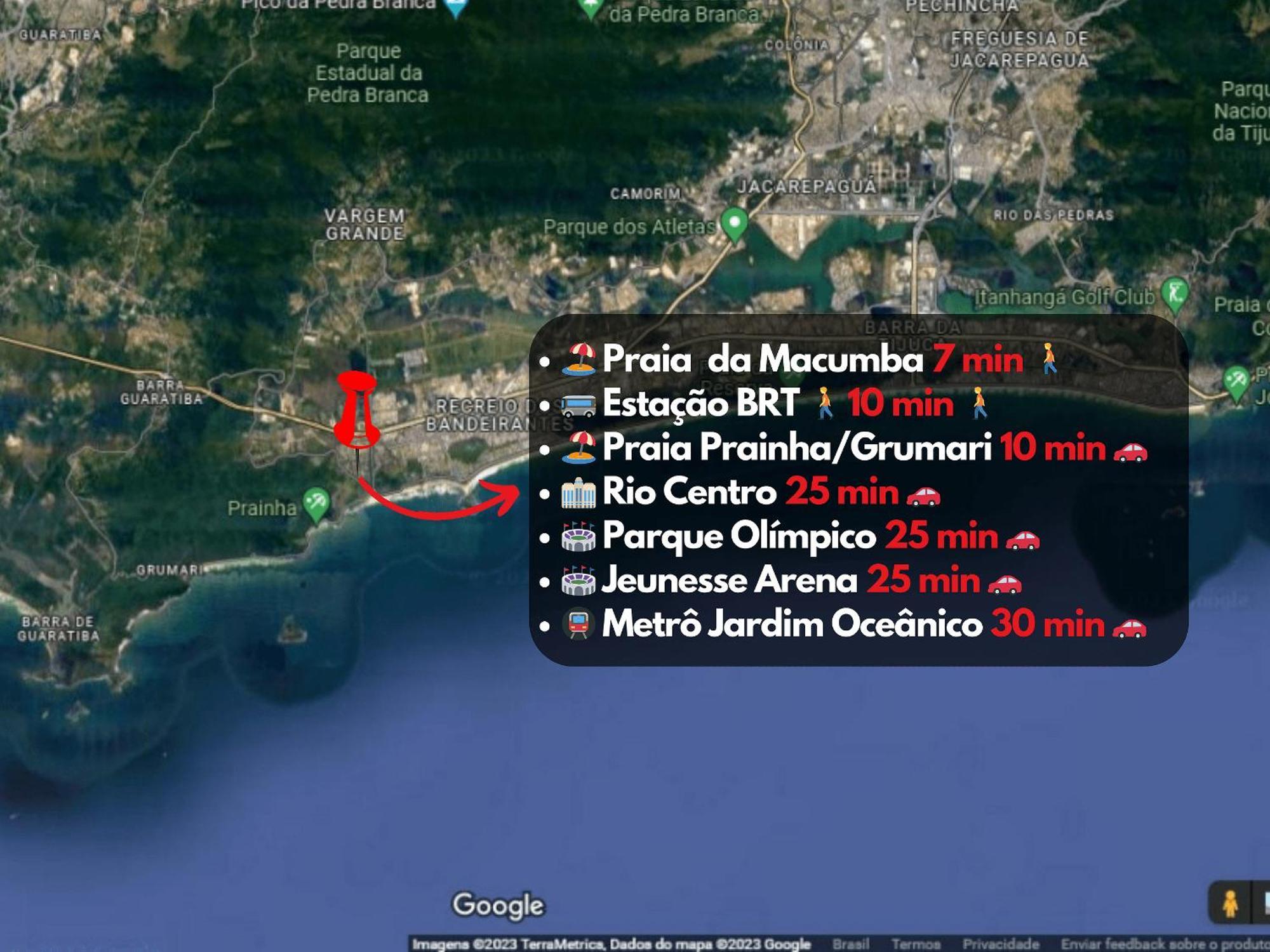 度假居 Confortavel 3qts Vaga 5 Min Do Recreio - - Ao Lado Do Rock In Rio 里约热内卢